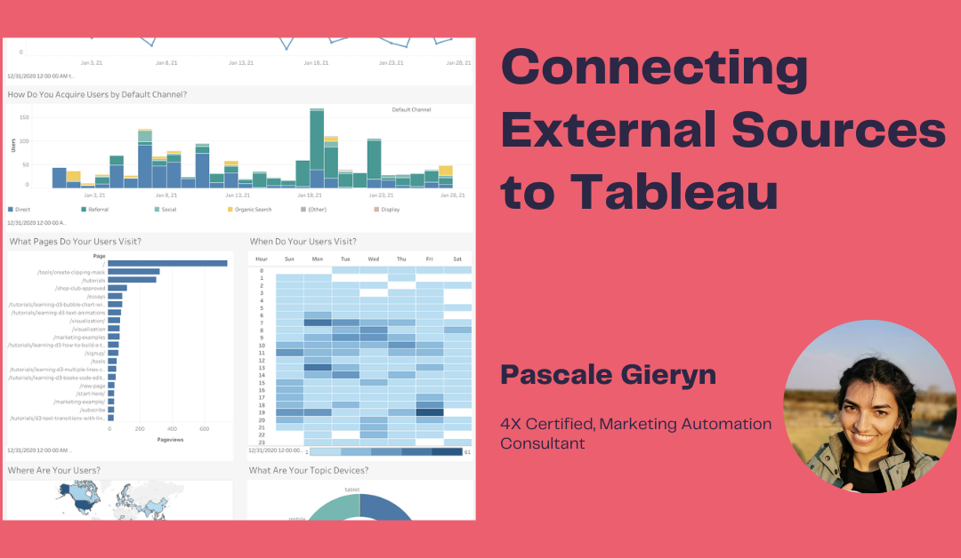 Connecting External Sources to Tableau