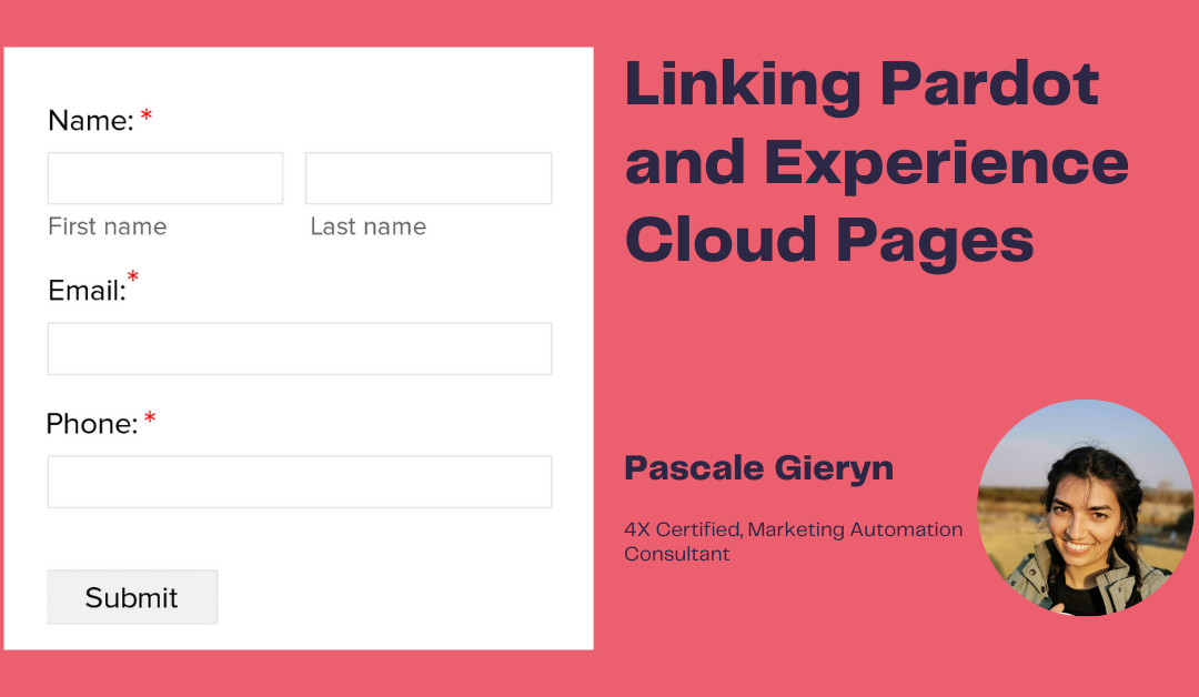 Linking Pardot and Experience Cloud Pages