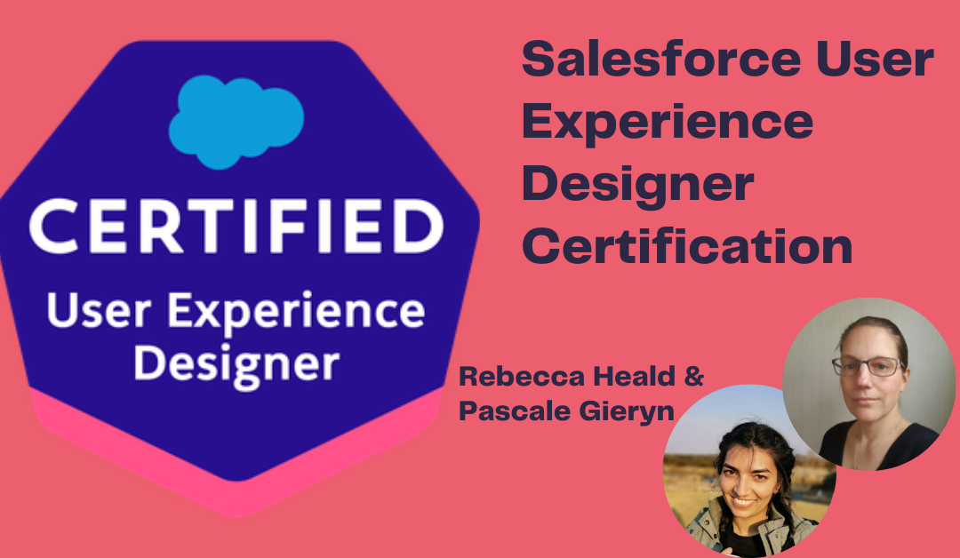 User Experience Designer Certification
