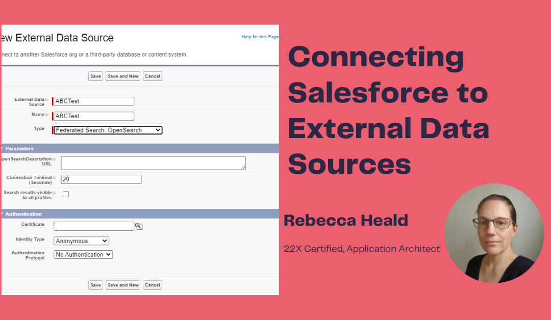 Connecting Salesforce to External Data Sources