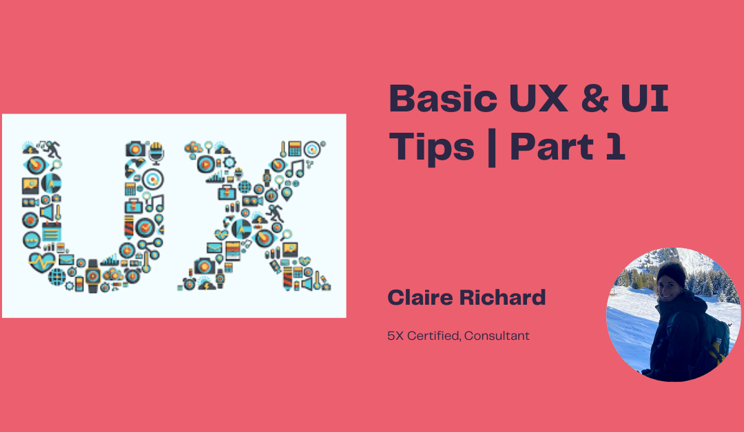 Basic User Experience & Interface Tips | Part 1