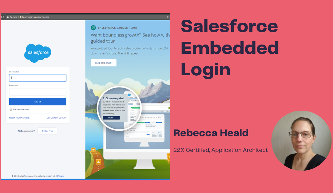 Salesforce Embedded Login