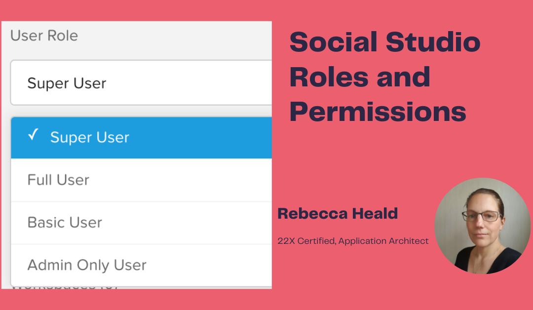 Social Studio Roles and Permissions